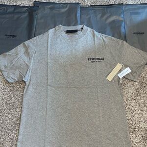 Gray Essentials T-Shirt Sizes Small Medium Large XL